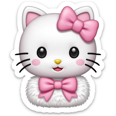 cute chibi stickers hello kitty sticker