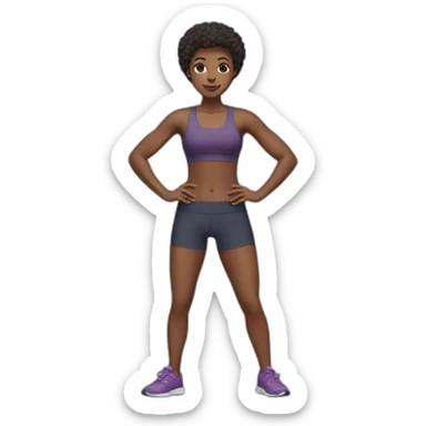 Full Body Workout sticker