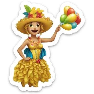 carnaval Cadiz sticker