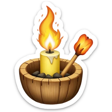 match lighter sticker