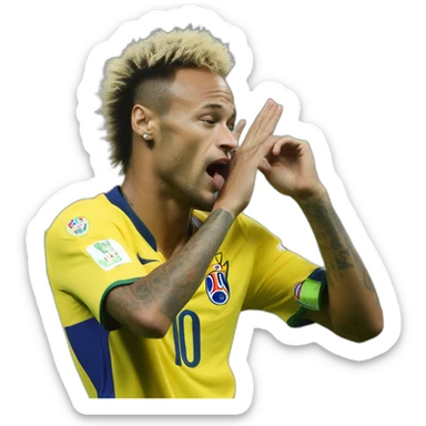 neymar dançando sticker