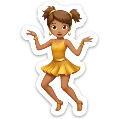 girl dancing  sticker