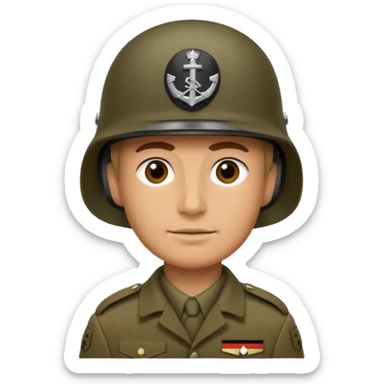 german soldier 1940 sticker