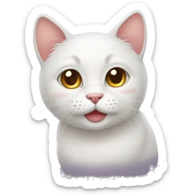 cute cat sticker