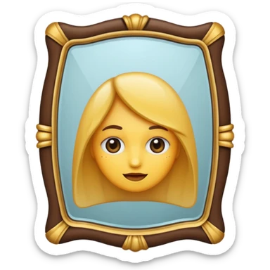 mirror selfie sticker