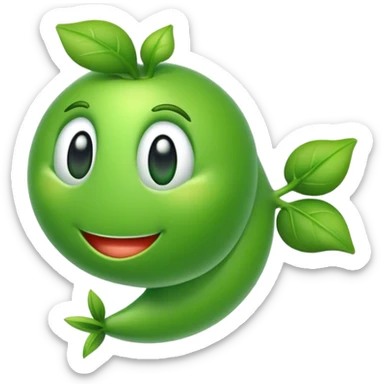 Peashooter sticker