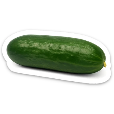 Cucumber sticker