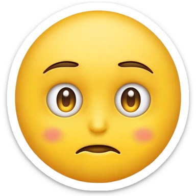 Emoji side eyes  sticker