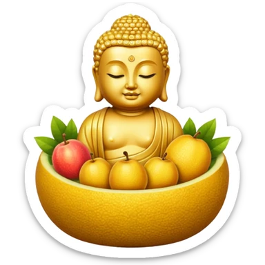 Buddha fruit blox fruits sticker
