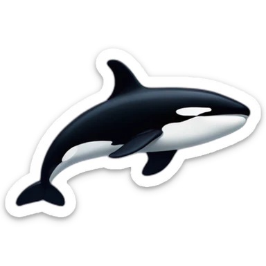 alpha orca emoji sticker