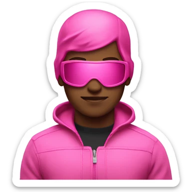 daredevil in pink sticker