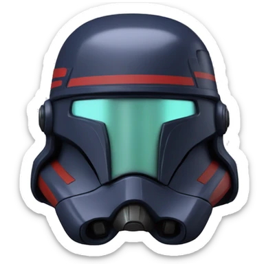 Imperial Shock Troopers Helmet sticker