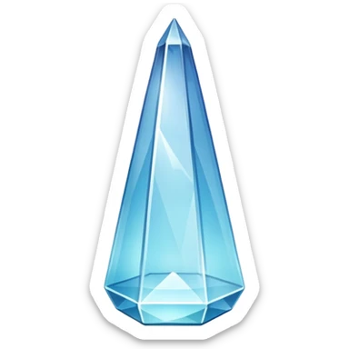 a glass tower, the shard
 sticker