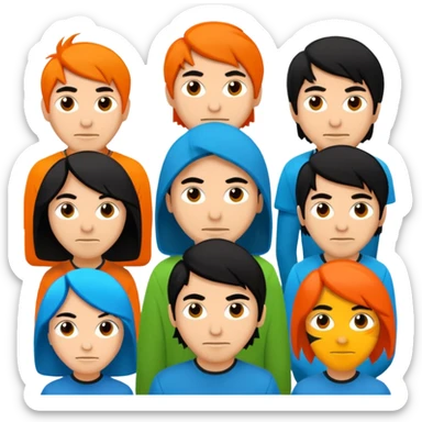 Incredibox Sprunki sticker