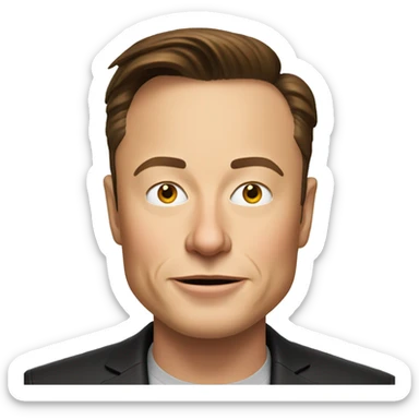 Elon musk sticker