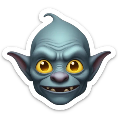 Goblin qui rie sticker