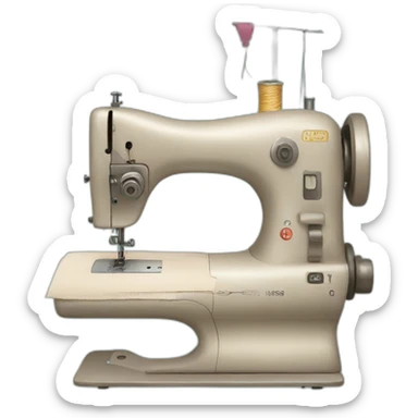 Sewing sticker