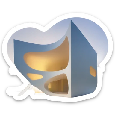 Steven Holl architecture sticker
