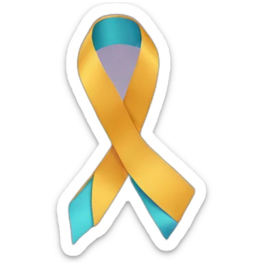 ADHD ribbon sticker