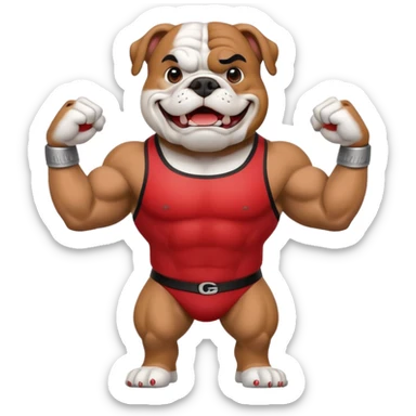 UGA Bulldog sticker