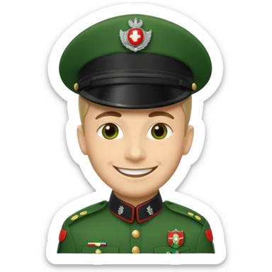 Create an emoji of italian carabinieri sticker