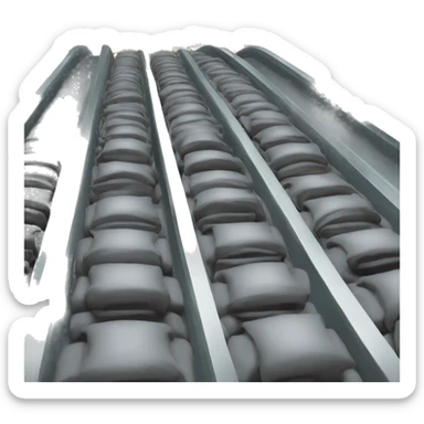 Conveyor belt sticker