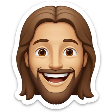 Jesus Cristo divertido sticker