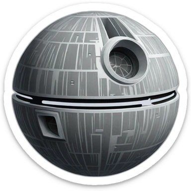 Death Star II sticker