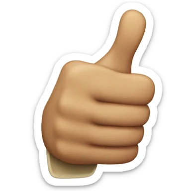 Eureka thumb up sticker