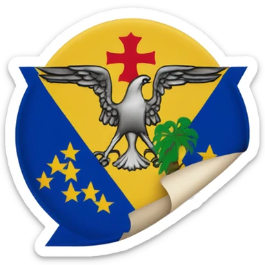 madeira flag sticker