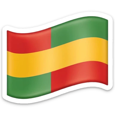 Make a Kurdish vlag as emoji to copy and paste sticker