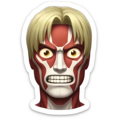 Colossal titan sticker
