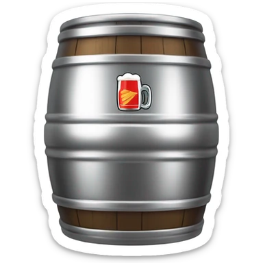 Keg beer sticker