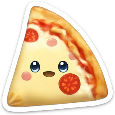 Togepi but the shell is pepperoni pizza sticker