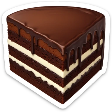bitten cake sticker