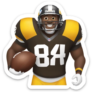Super Bowl champion Antonio brown sticker