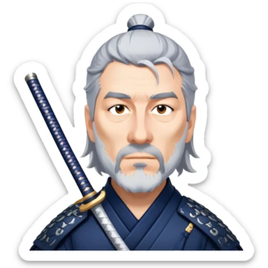 Stoic Samurai sticker