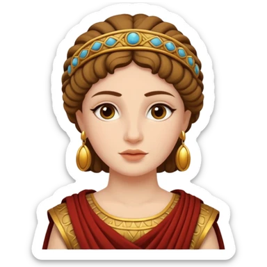 ancient roman women sticker