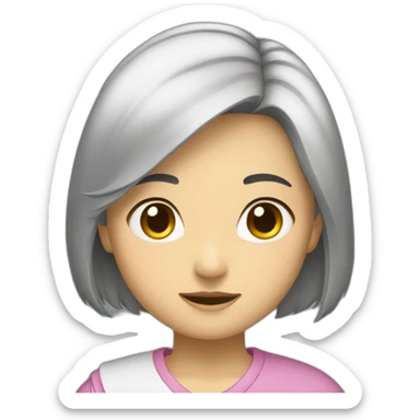 港区女子 sticker