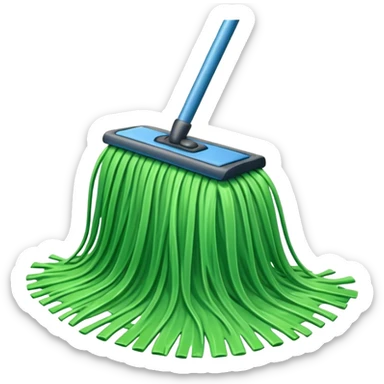 green mop sticker