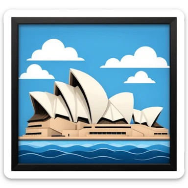 salesforce logo behind sydney opera house sticker