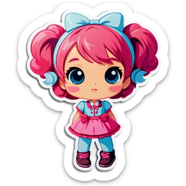 girly sticker