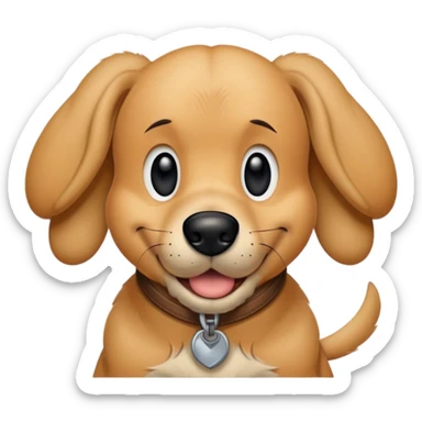 Disney character Pluto, Mickey Mouse's dog sticker