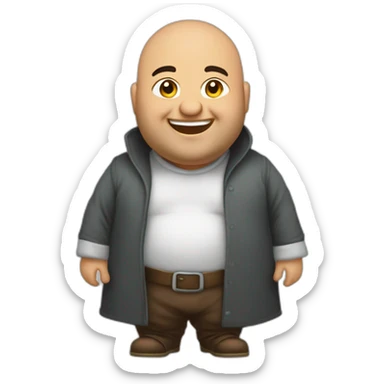 mahdi-midden-eastern-chubby-iranian-progremmer-and-bald-with-huge-smile sticker