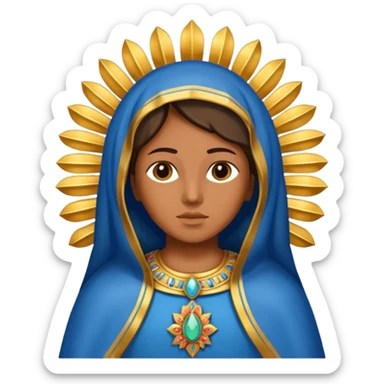 Virgen de guadalupe sticker