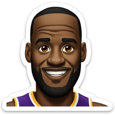 Lebron James sticker