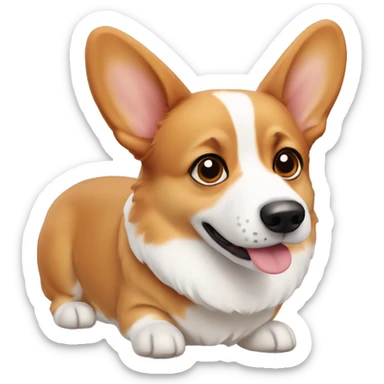 A corgi sticker