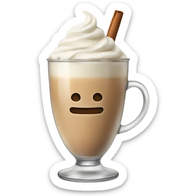 Vainilla chai latte sticker