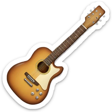 Guitar sticker