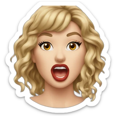 taylor-swift-throating-bbc sticker